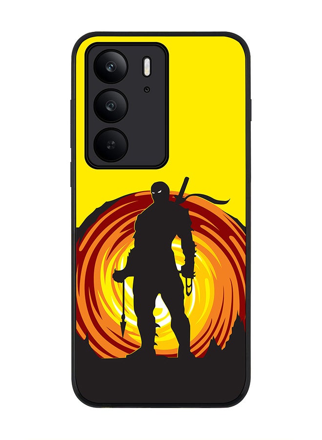 Stylizedd For Realme C75x / C75 4G Case,Slim fit Camera Protection, Shockproof Thin Phone cover  - Ninja Typhoon - Image 1
